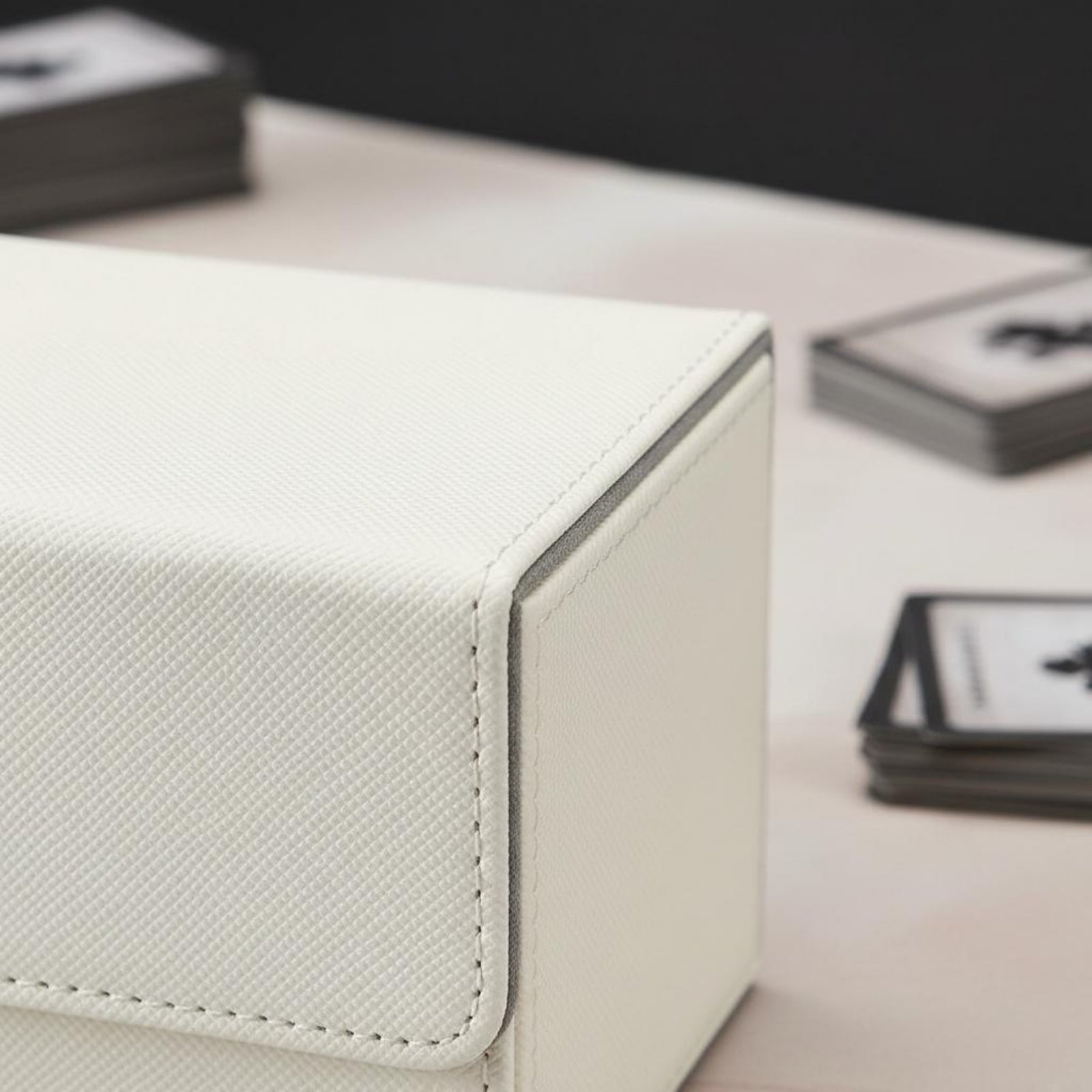 Gaming Accessories Storage - PU Leather Deck Box Soft Interior