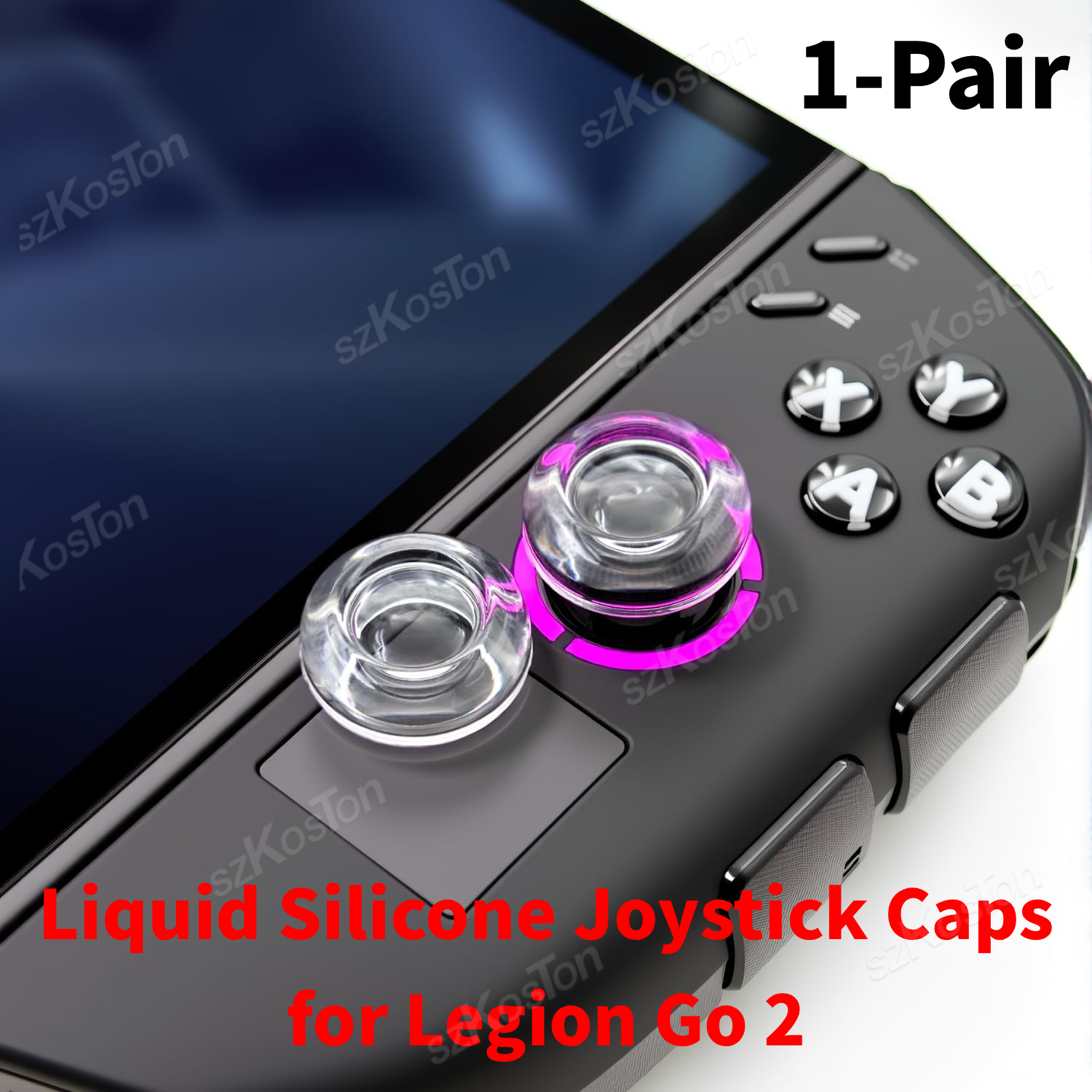 Gaming Accessories Console - 2PCS Liquid Silicone Joystick Caps for