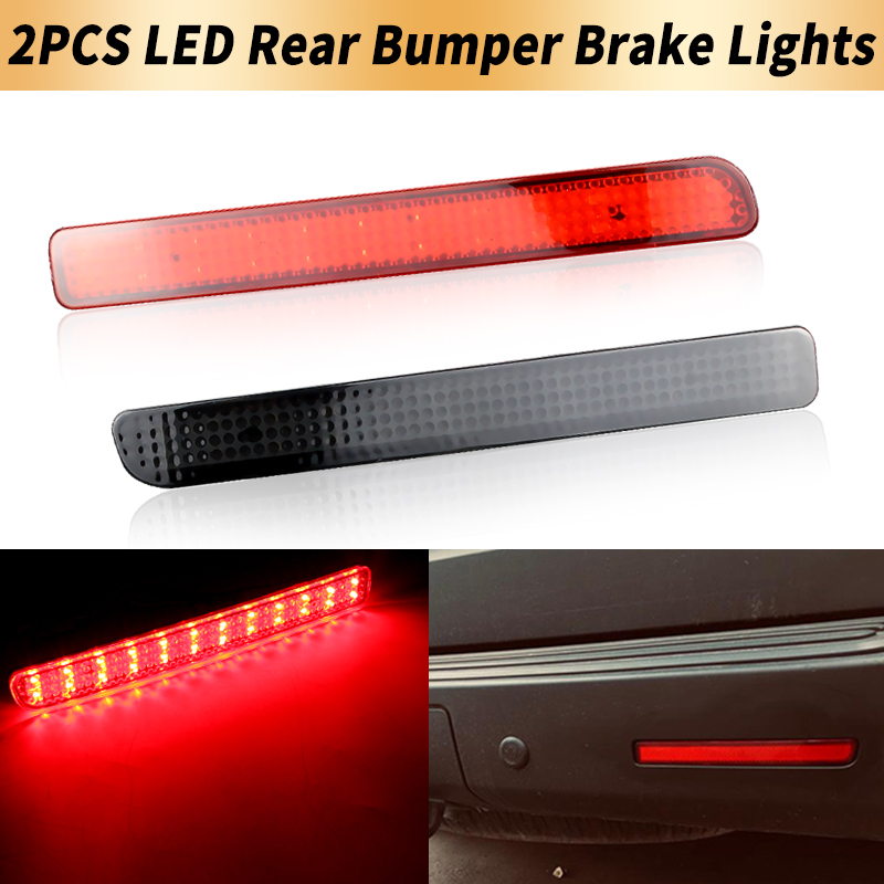 Gaming Accessories Storage - 2PCS LED Rear Bumper Brake Lights