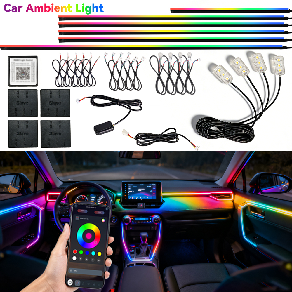 Rgb Hub Sync - Symphony Ambient Lights Car RGB App