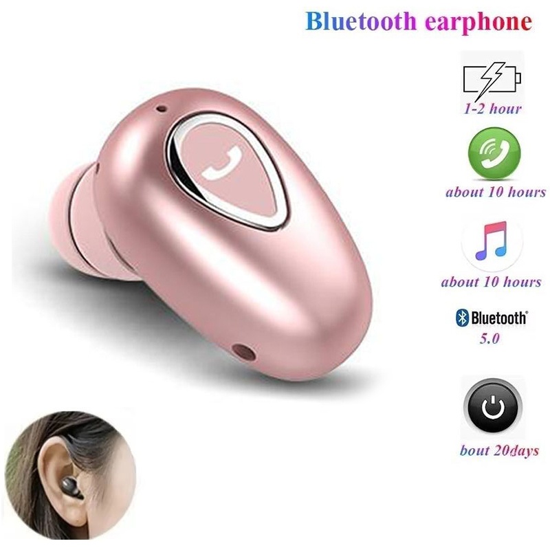 Gaming Accessories Driving - Single Ear Bluetooth Headset Invisible Single