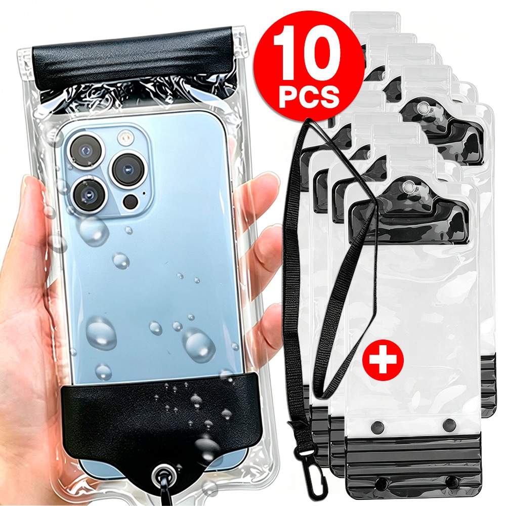 Gaming Accessories Storage - 1-10Pcs Universal IPX8 Waterproof Phone Bag