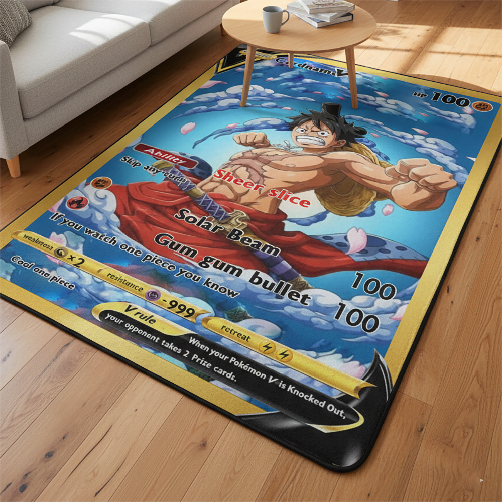 Cartoon One Piece Rug Anime Lu - Gaming Accessories Kids のレビューと価格
