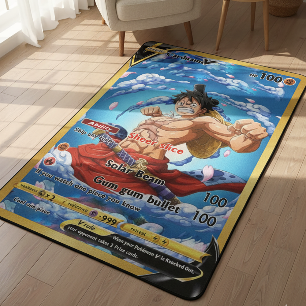 Cartoon One Piece Rug Anime Lu - Gaming Accessories Kids のレビューと価格