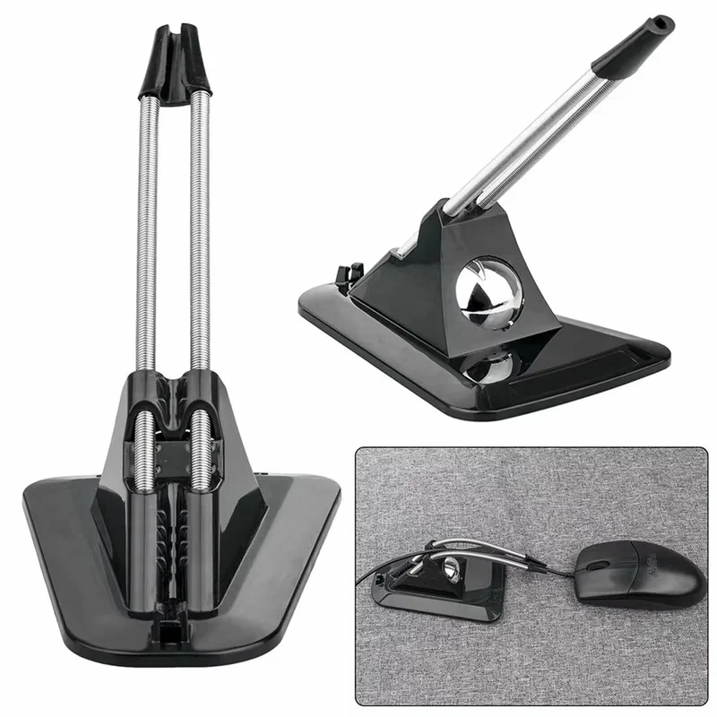 Mouse Cable Holder Computer PC - Mouse Bungee Spring のレビューと価格