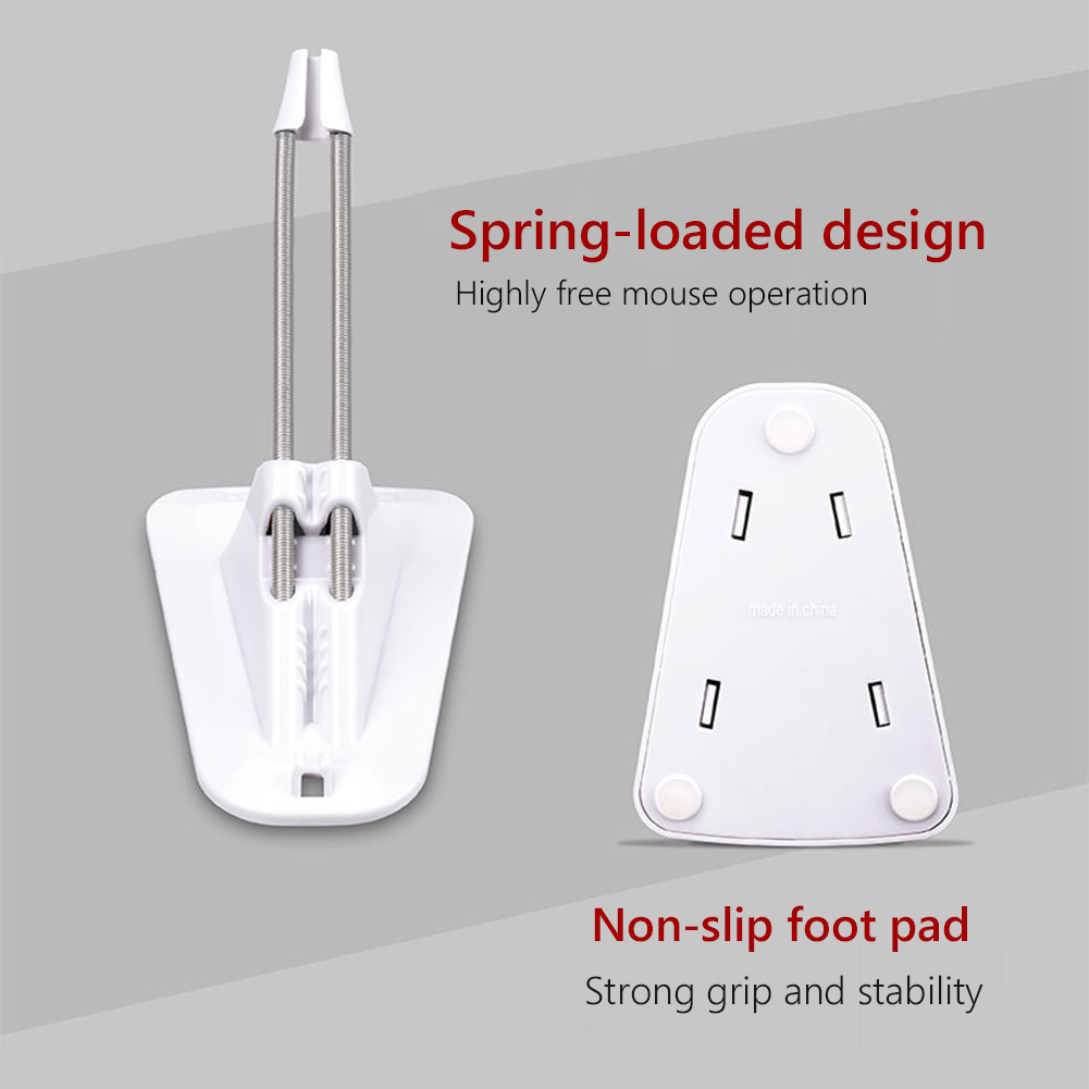 PC Laptop Mouse Wire Holder Cl - Mouse Bungee Spring のレビューと価格