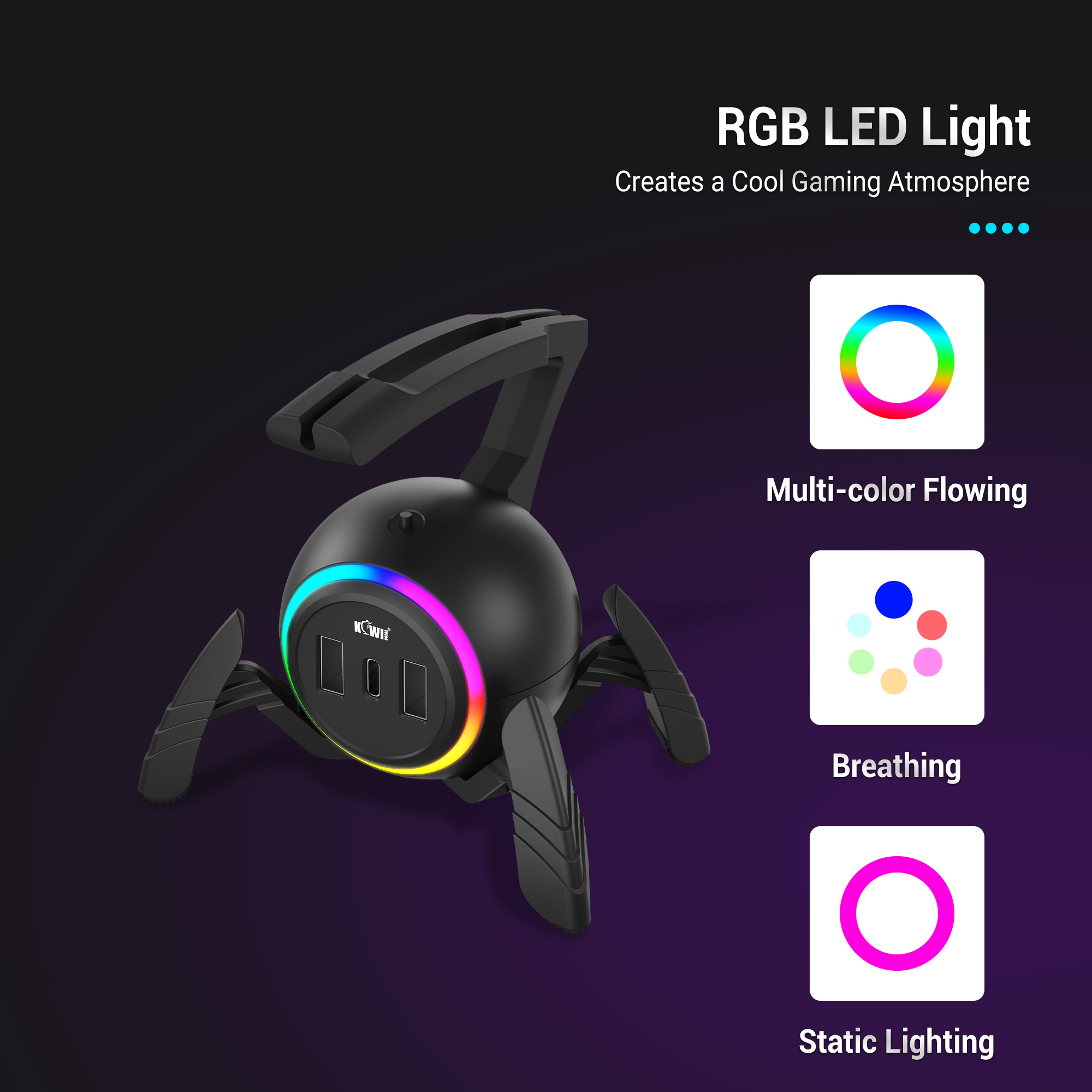 New Mouse Cable Holder RGB Lig - Mouse Bungee Spring のレビューと価格
