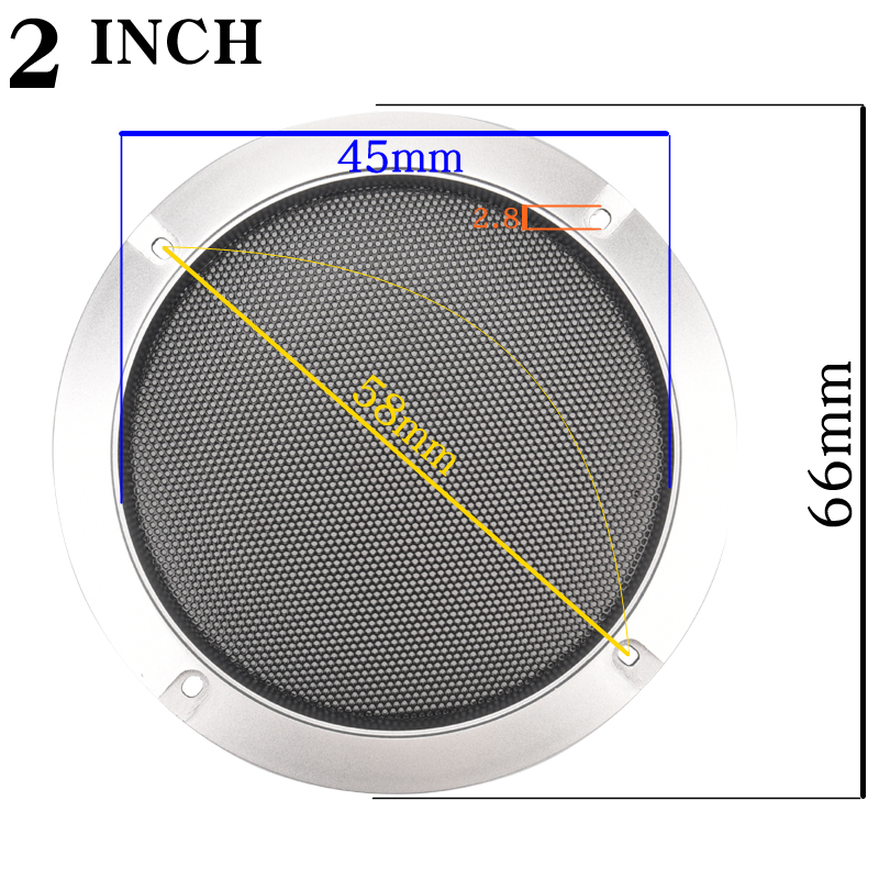 Silvery 2 3 4 5 6.5 8 10INCH S - Case Mesh Panel のレビューと価格