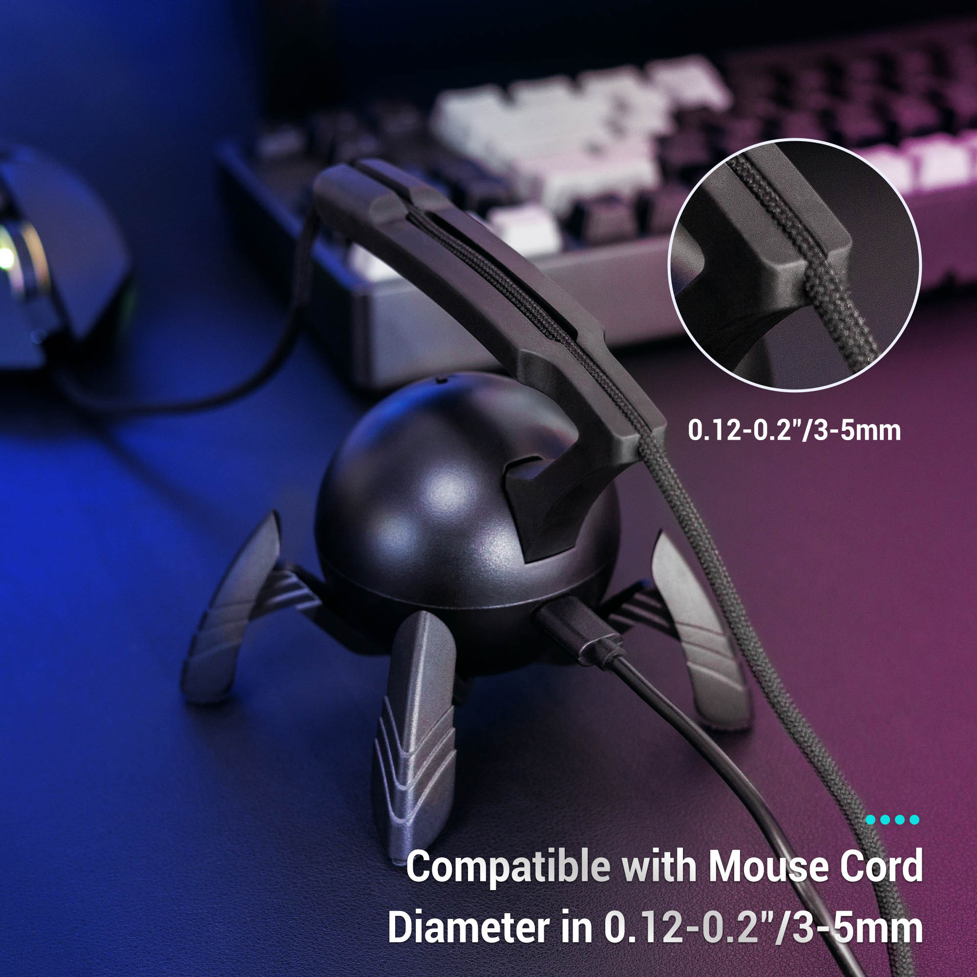 Mouse Bungee Mouse Cable Holde - Mouse Bungee Spring のレビューと価格