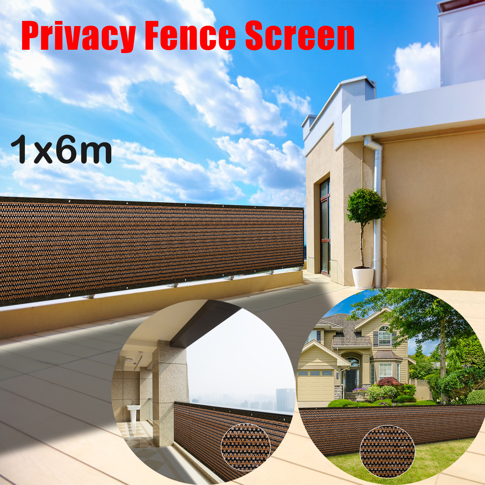 1/2Pcs Balcony Privacy Screen  - Case Mesh Panel のレビューと価格