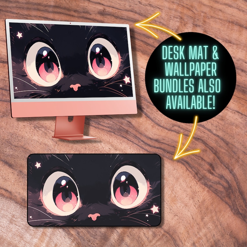 Anime Cute Cat Mouse Pad 900x4 - Gaming Accessories Officeworks のレビューと価格