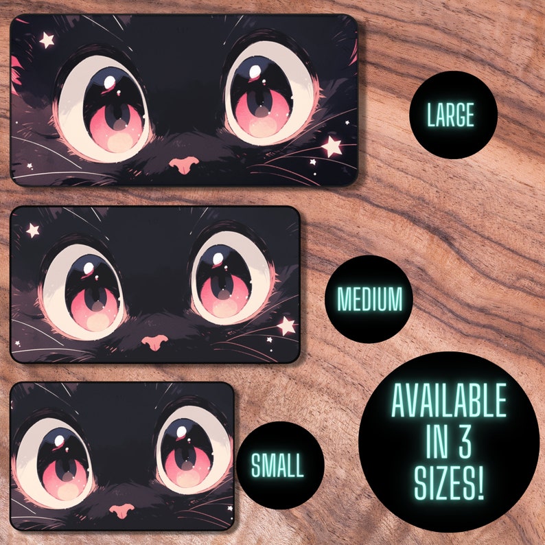 Anime Cute Cat Mouse Pad 900x4 - Gaming Accessories Officeworks のレビューと価格