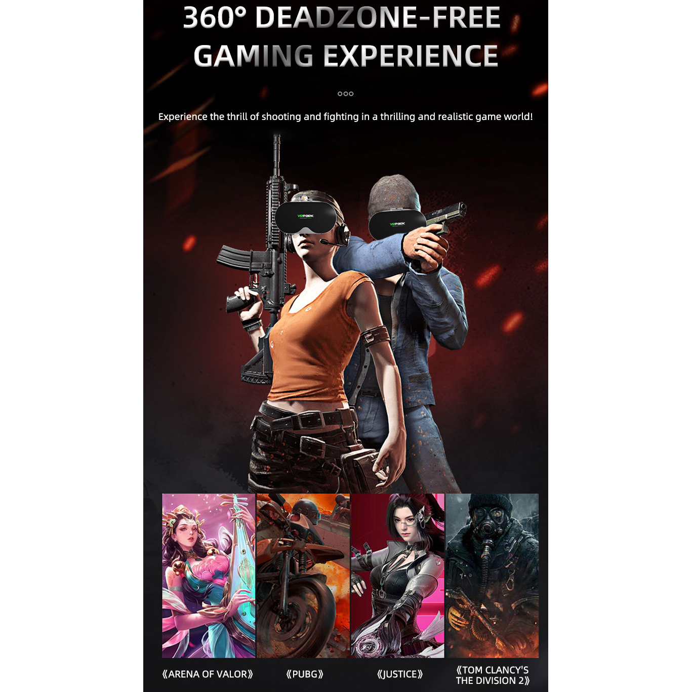 Virtual Reality 3D VR Glasses  - Gaming Accessories Kids のレビューと価格