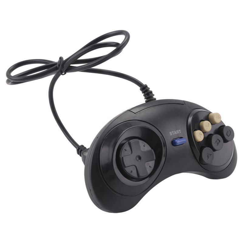 Classic Retro 6 Buttons Wired  - Gaming Accessories Driving のレビューと価格