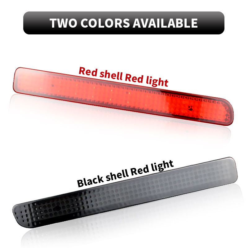 2PCS LED Rear Bumper Brake Lig - Gaming Accessories Storage のレビューと価格