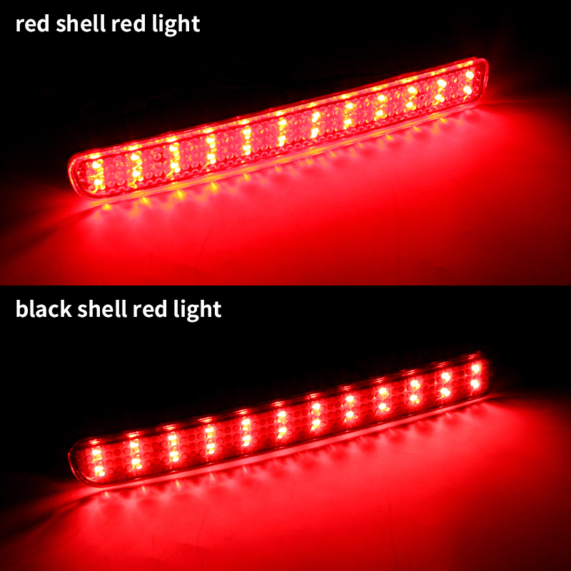 2PCS LED Rear Bumper Brake Lig - Gaming Accessories Storage のレビューと価格