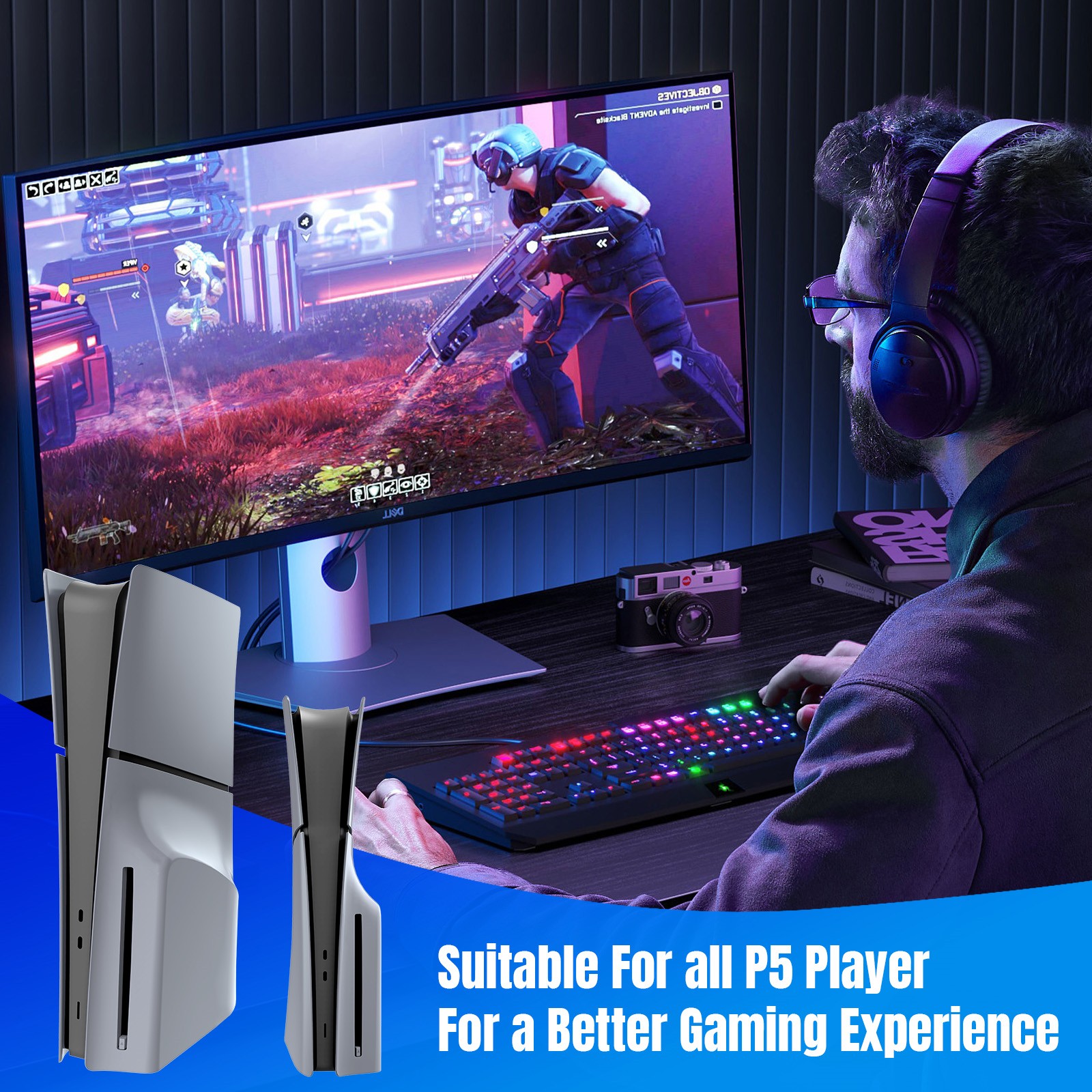 For PS5 Slim Digital /Optical  - Gaming Accessories Driving のレビューと価格