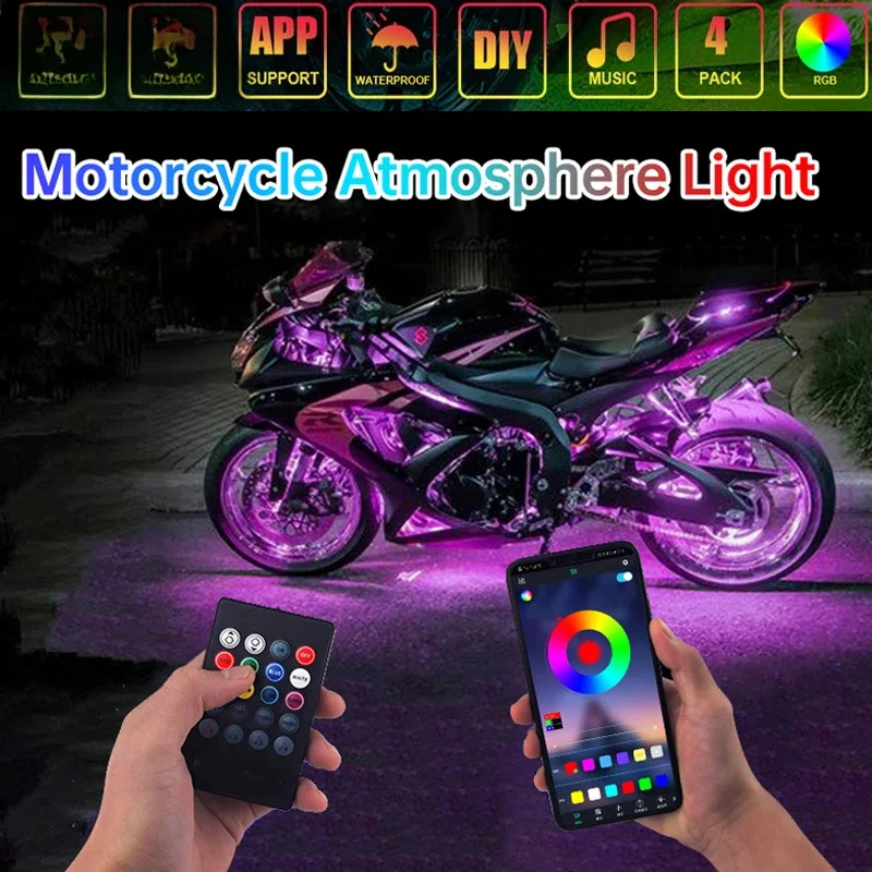 Led Motorcycle RGB Atmosphere  - Rgb Hub Sync のレビューと価格