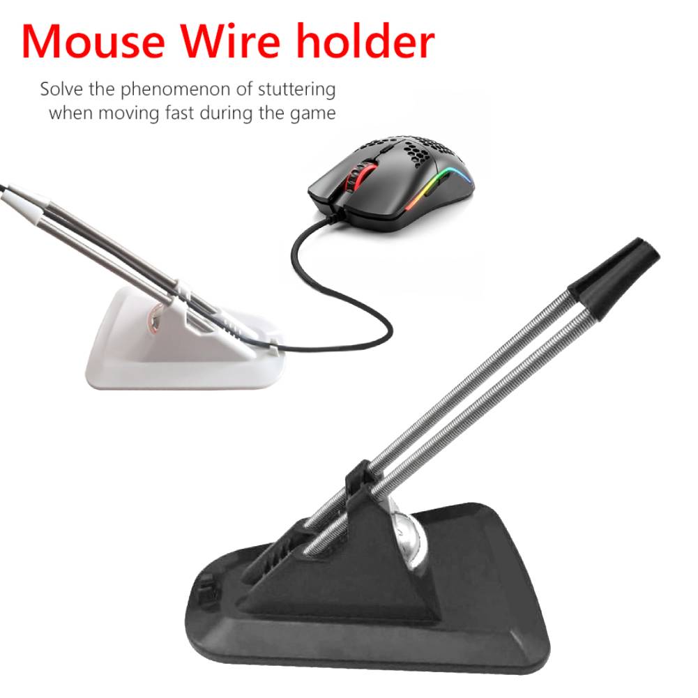 Mouse Cable Holder Computer PC - Mouse Bungee Spring のレビューと価格