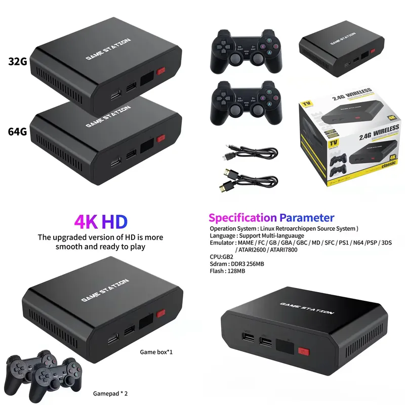 M8plus HD Video Game Console B - Gaming Accessories Console のレビューと価格