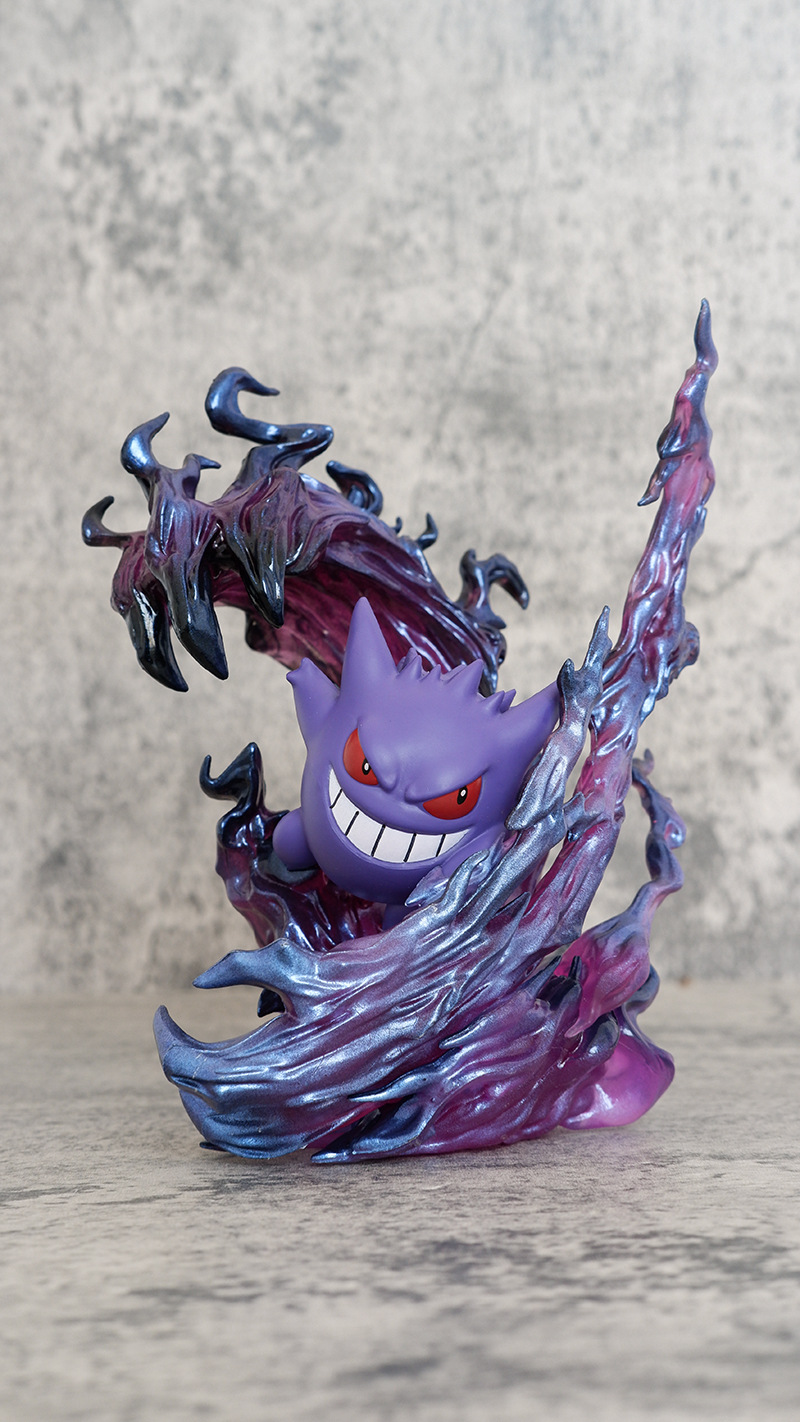19cm Anime Pokemon Gengar Batt - Gaming Accessories Toys のレビューと価格