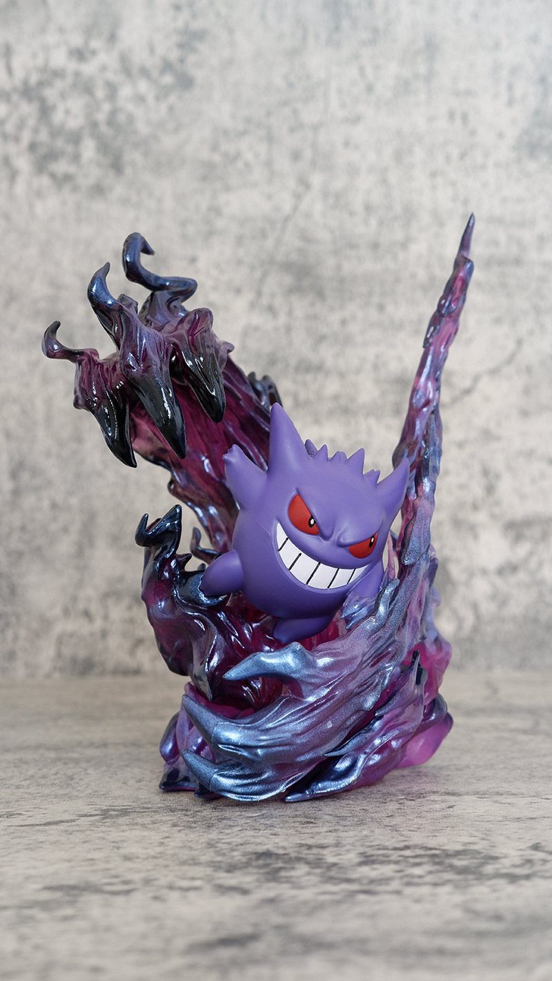19cm Anime Pokemon Gengar Batt - Gaming Accessories Toys のレビューと価格