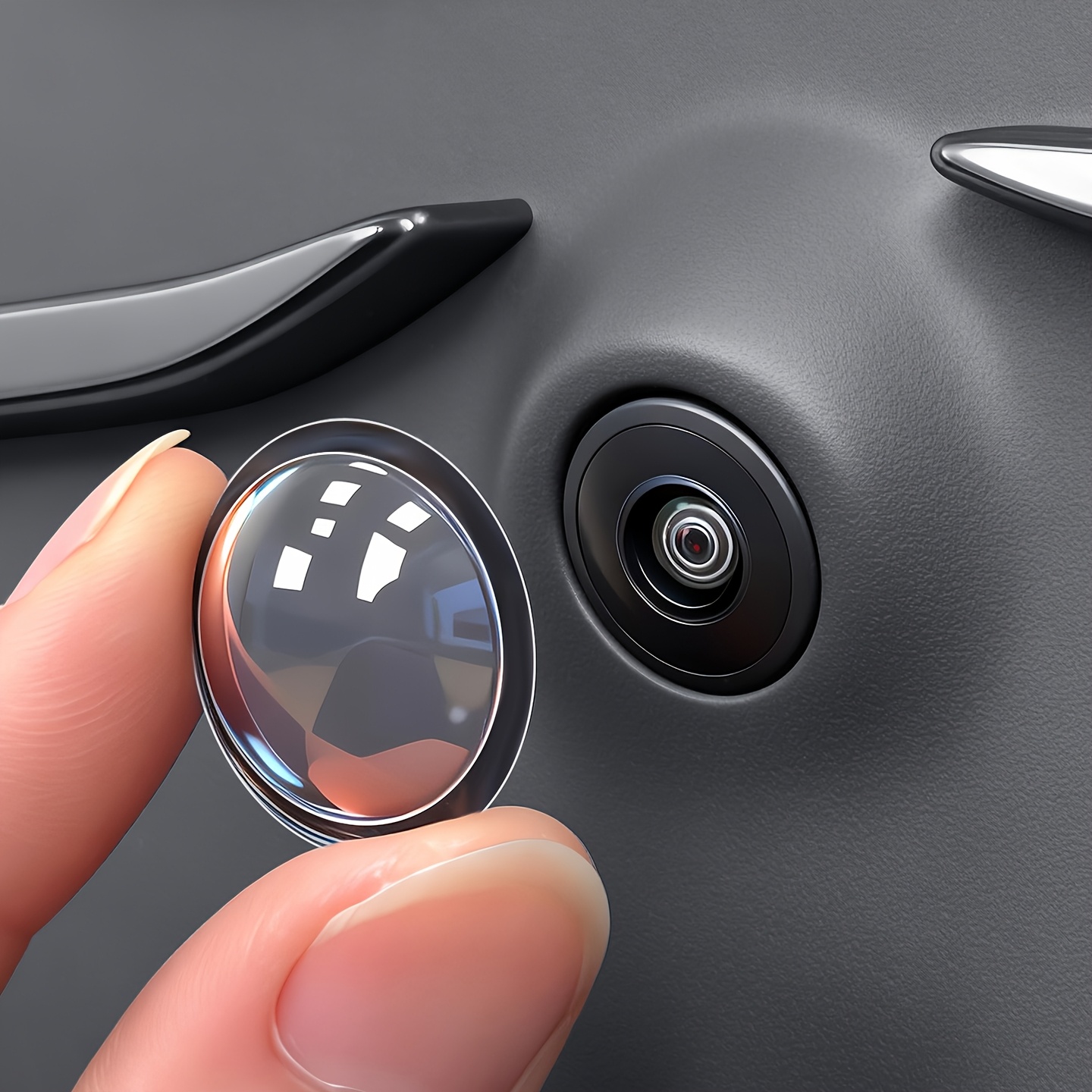 2/4pcs Car Camera Lens Protect - Gaming Accessories Storage のレビューと価格