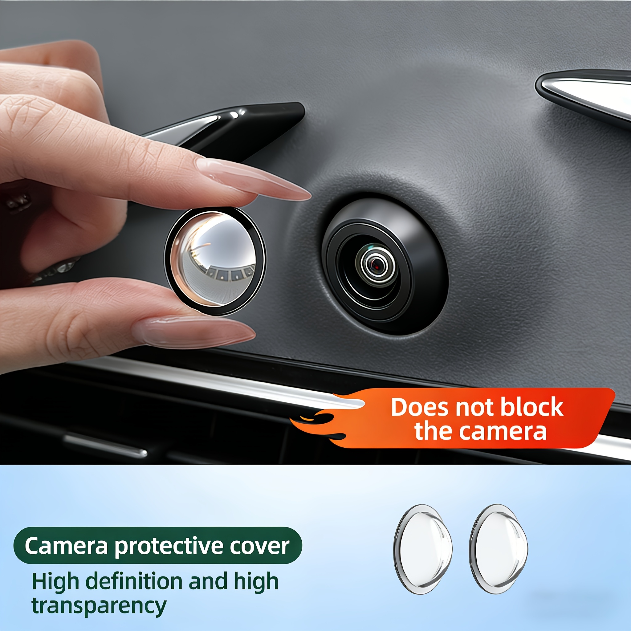 2/4pcs Car Camera Lens Protect - Gaming Accessories Storage のレビューと価格