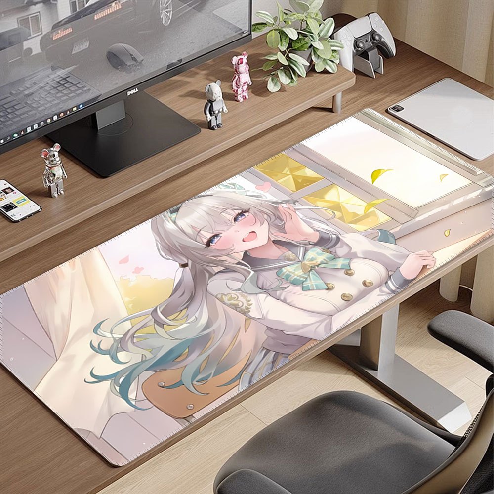 Large Anime Girl Mouse Pad Fir - Gaming Accessories Officeworks のレビューと価格