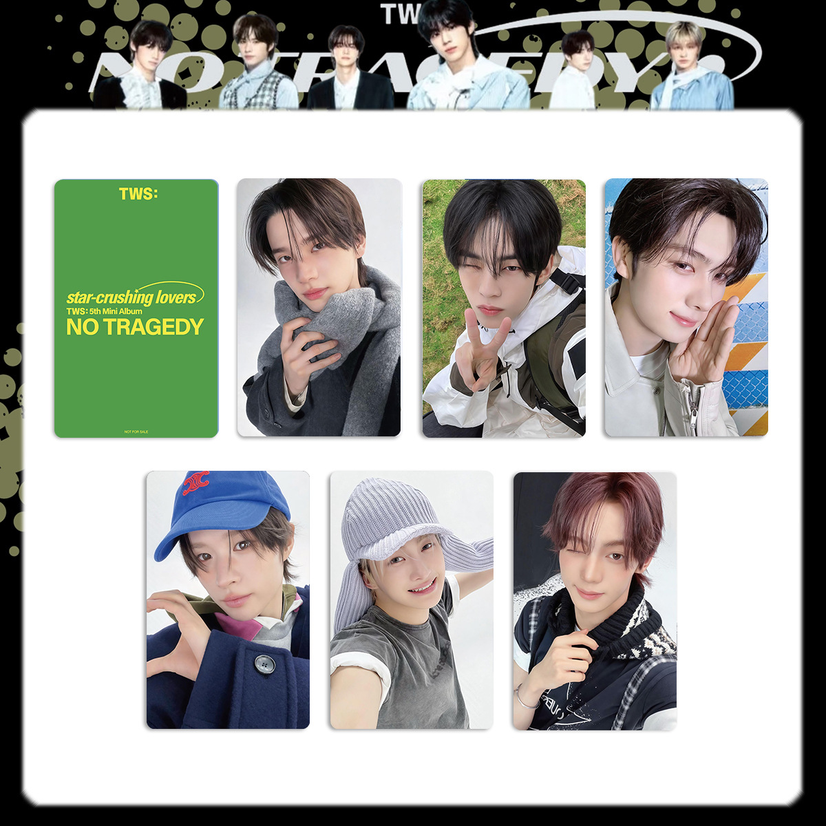 New Kpop mini 5th album EP NO  - Gaming Accessories Storage のレビューと価格