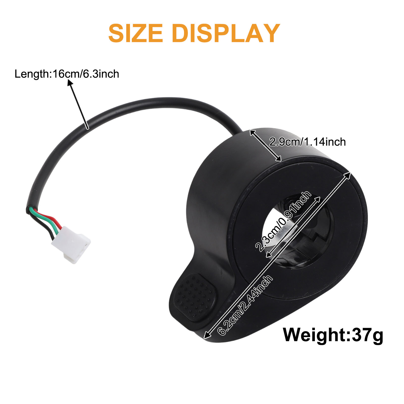 1 Pc Electric Scooter Thumb Th - Gaming Accessories Storage のレビューと価格