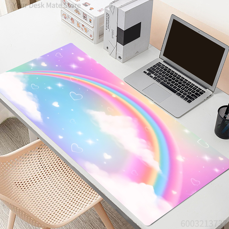 , Rainbow Gaming Mouse Pad / m - Gaming Accessories Officeworks のレビューと価格