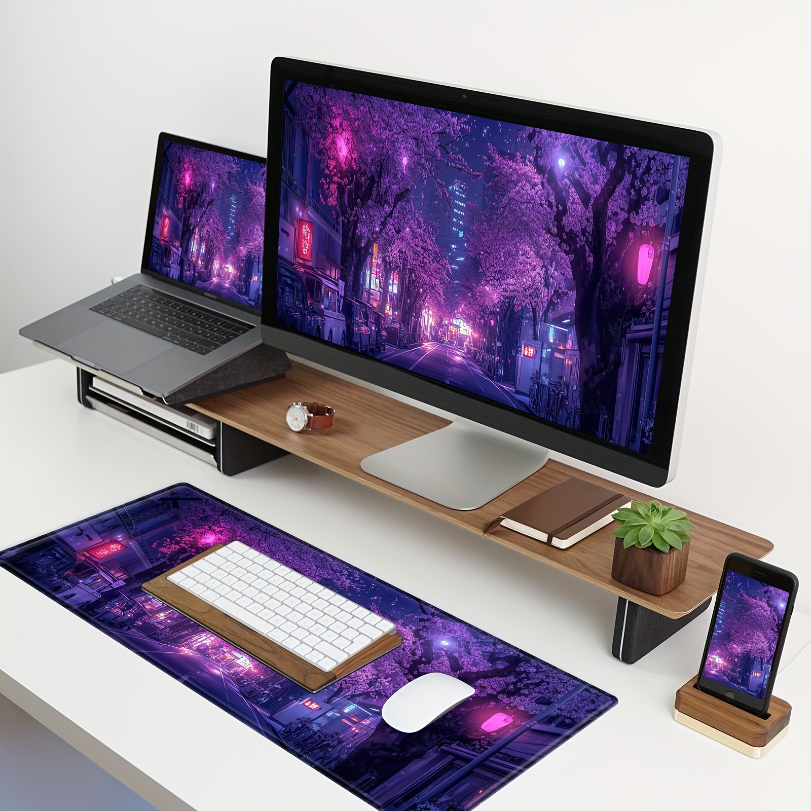 Mouse Pad Japanese Street Purp - Gaming Accessories Officeworks のレビューと価格