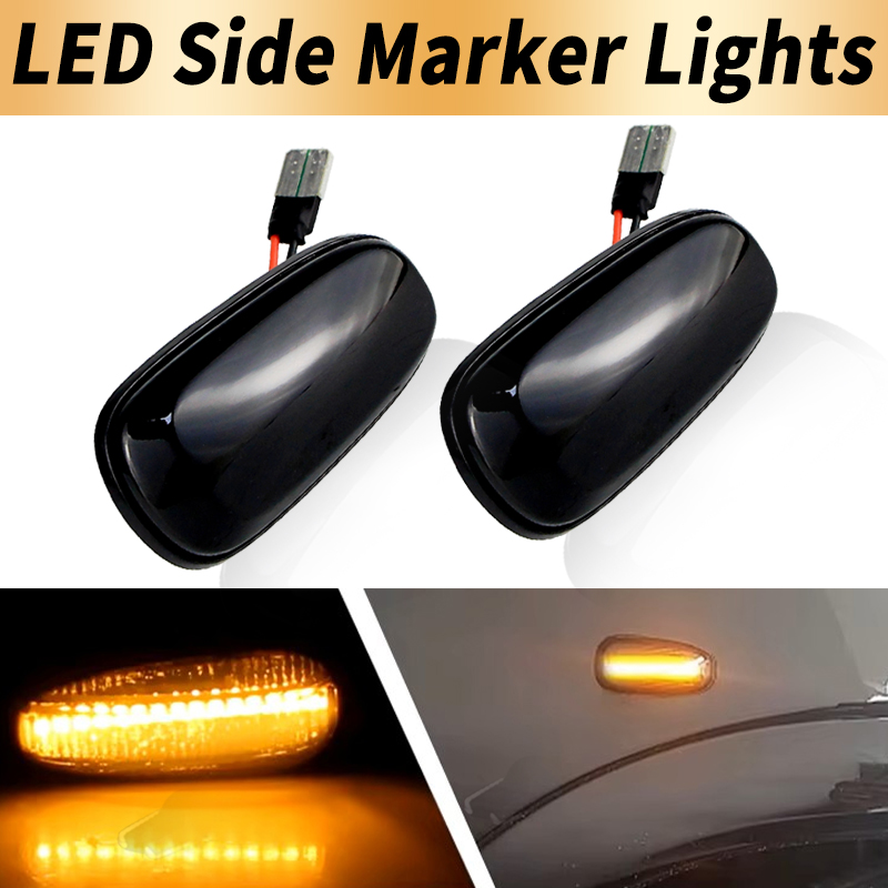 2PCS LED Dynamic Side Marker L - Gaming Accessories Storage のレビューと価格