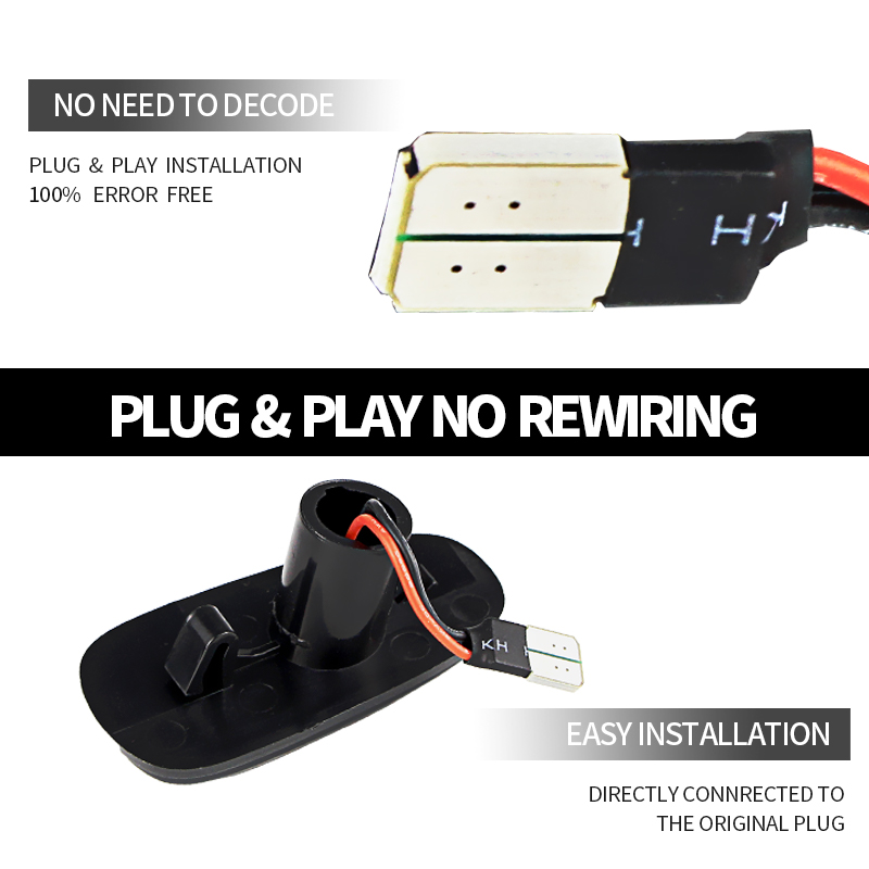2PCS LED Dynamic Side Marker L - Gaming Accessories Storage のレビューと価格