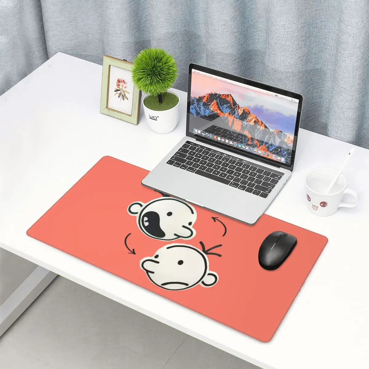 Large Mouse Pad Diary Of A Wim - Gaming Accessories Kids のレビューと価格