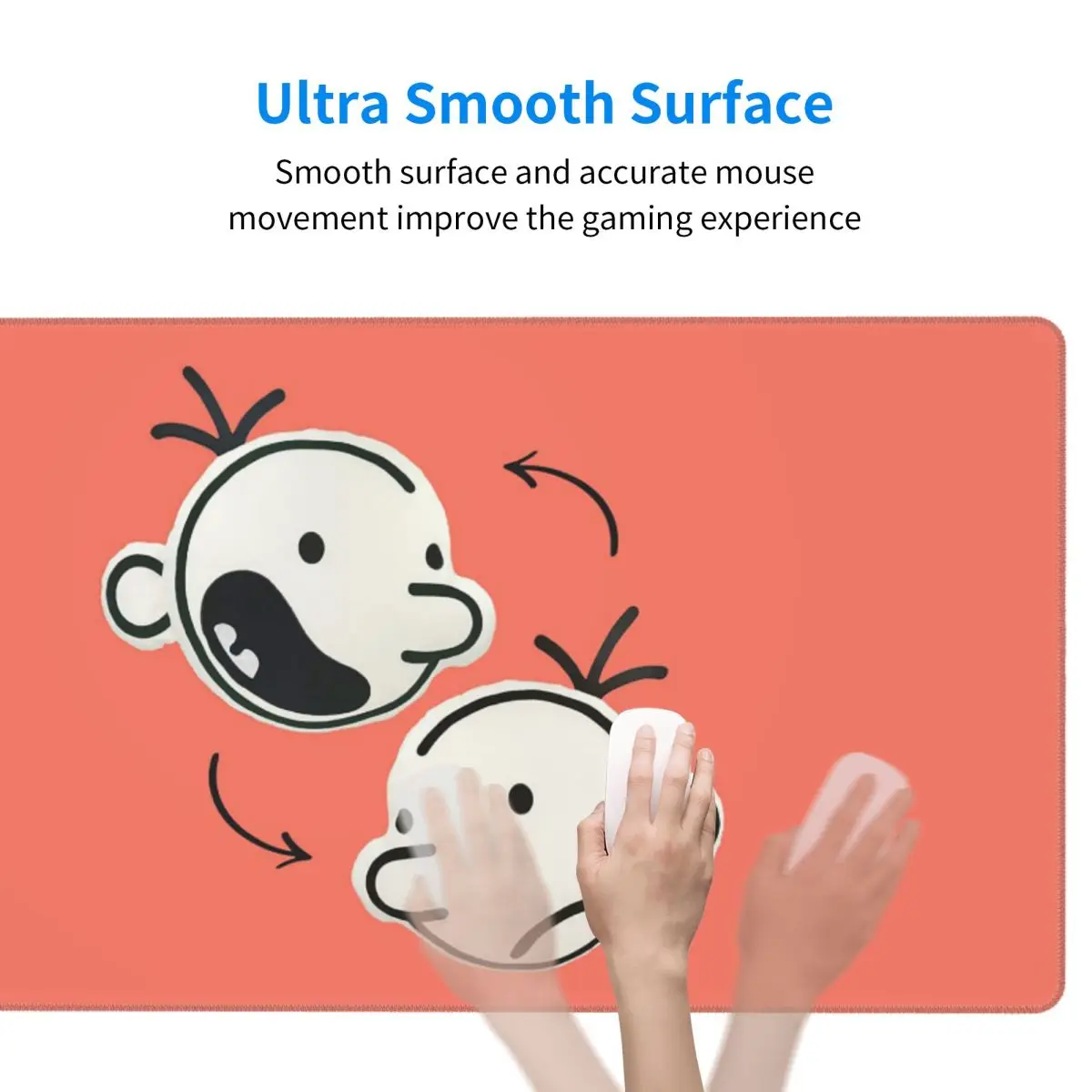 Large Mouse Pad Diary Of A Wim - Gaming Accessories Kids のレビューと価格