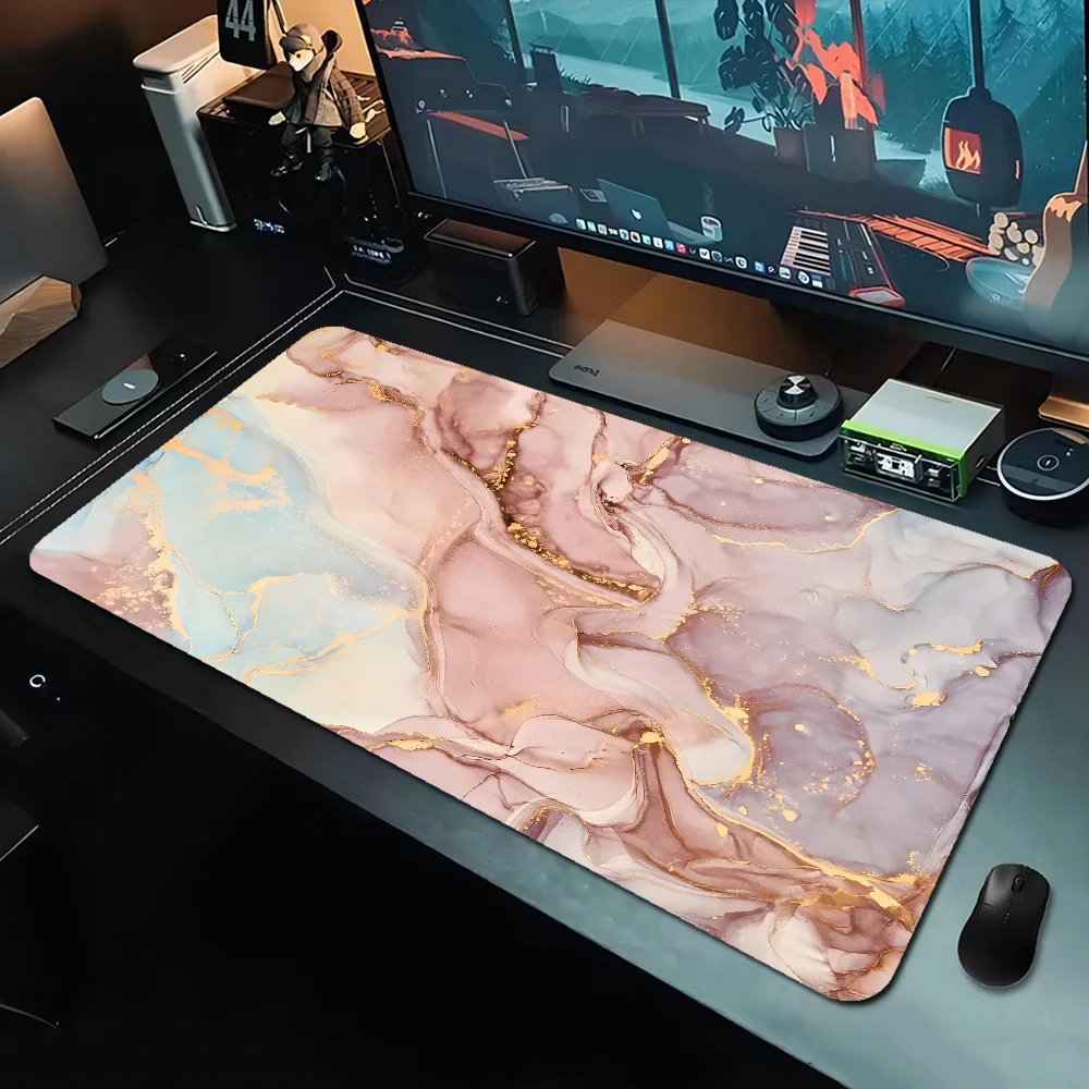Large Fashion Marble Mouse Pad - Gaming Accessories Officeworks のレビューと価格