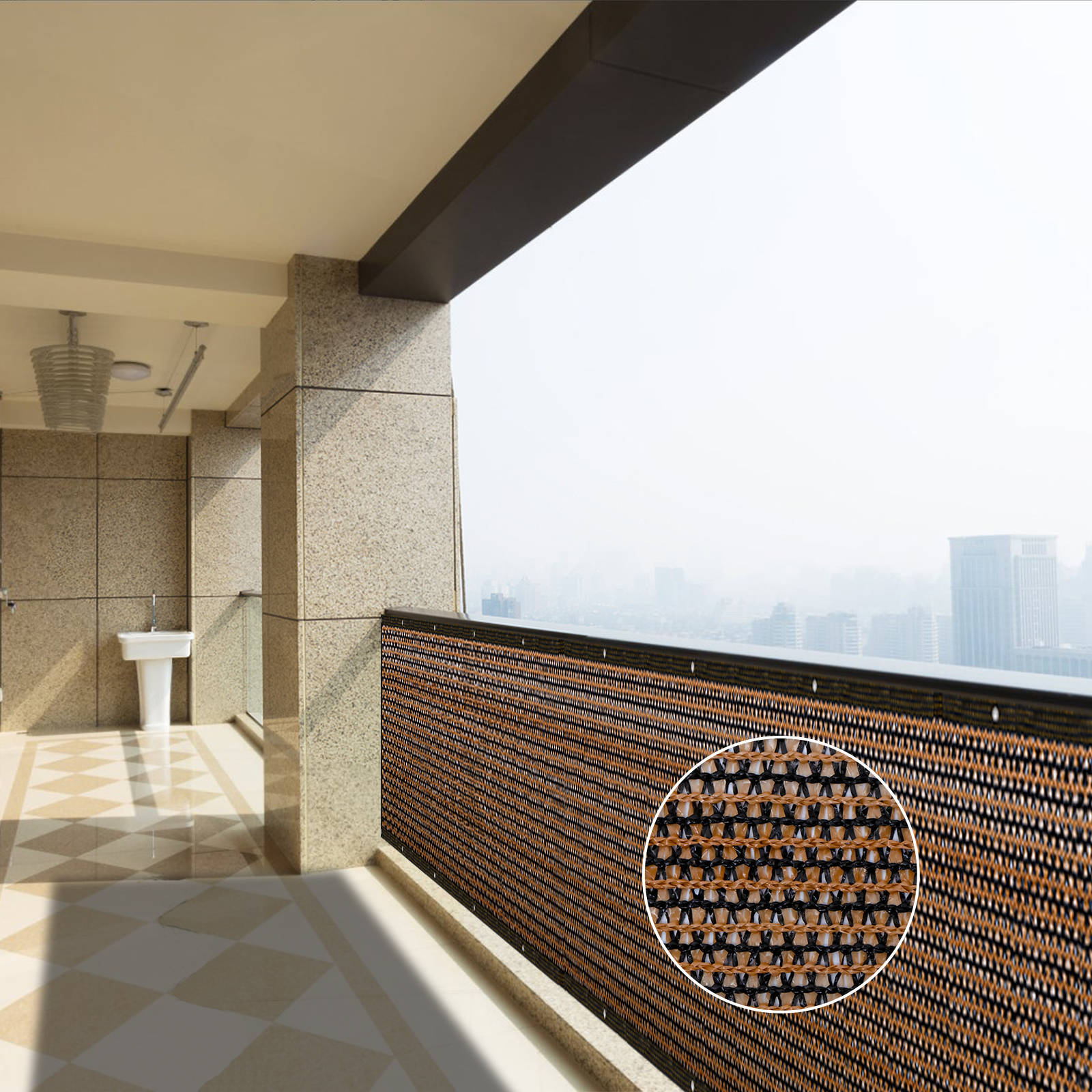 Privacy Fence Screen 120GSM Me - Case Mesh Panel のレビューと価格