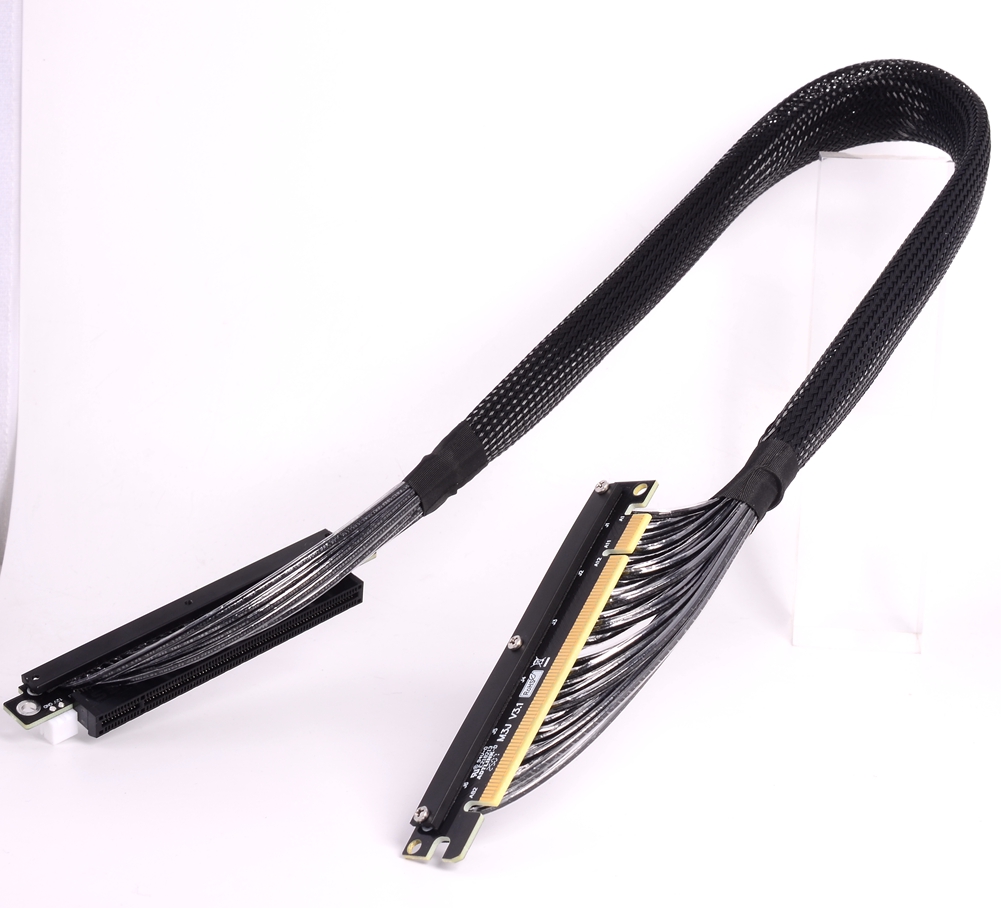 ADT New Dual Reverse Riser Cab - Vertical Gpu Bracket のレビューと価格