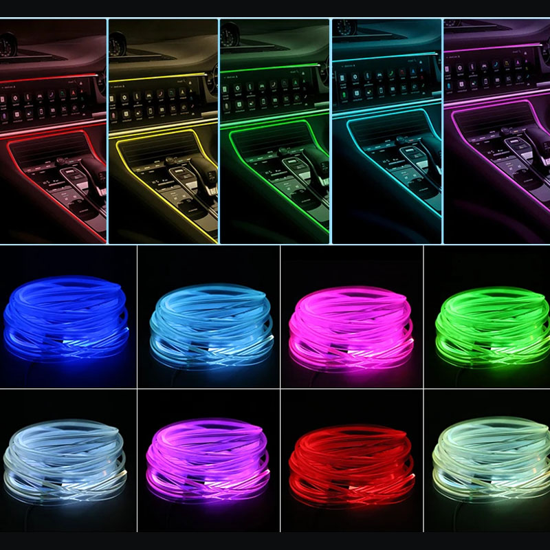 Car RGB Ambient LED Light Stri - Rgb Hub Sync のレビューと価格