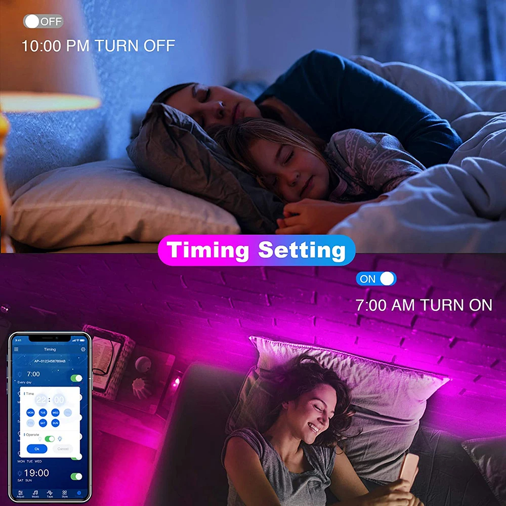 Bluetooth LED Lights Strip 505 - Rgb Hub Sync のレビューと価格