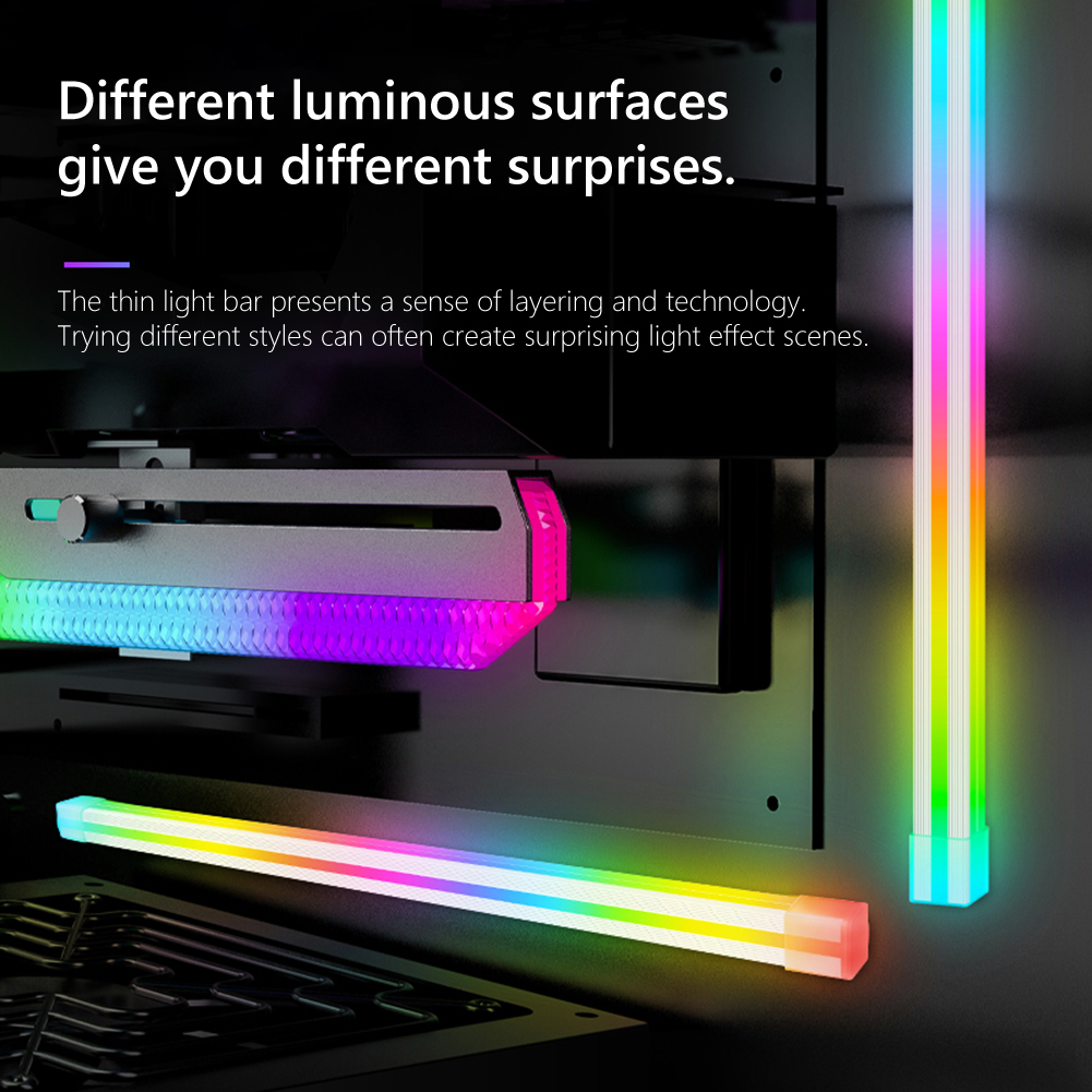 1/2PCS COOLMOON 30cm Aluminum  - Rgb Hub Sync のレビューと価格