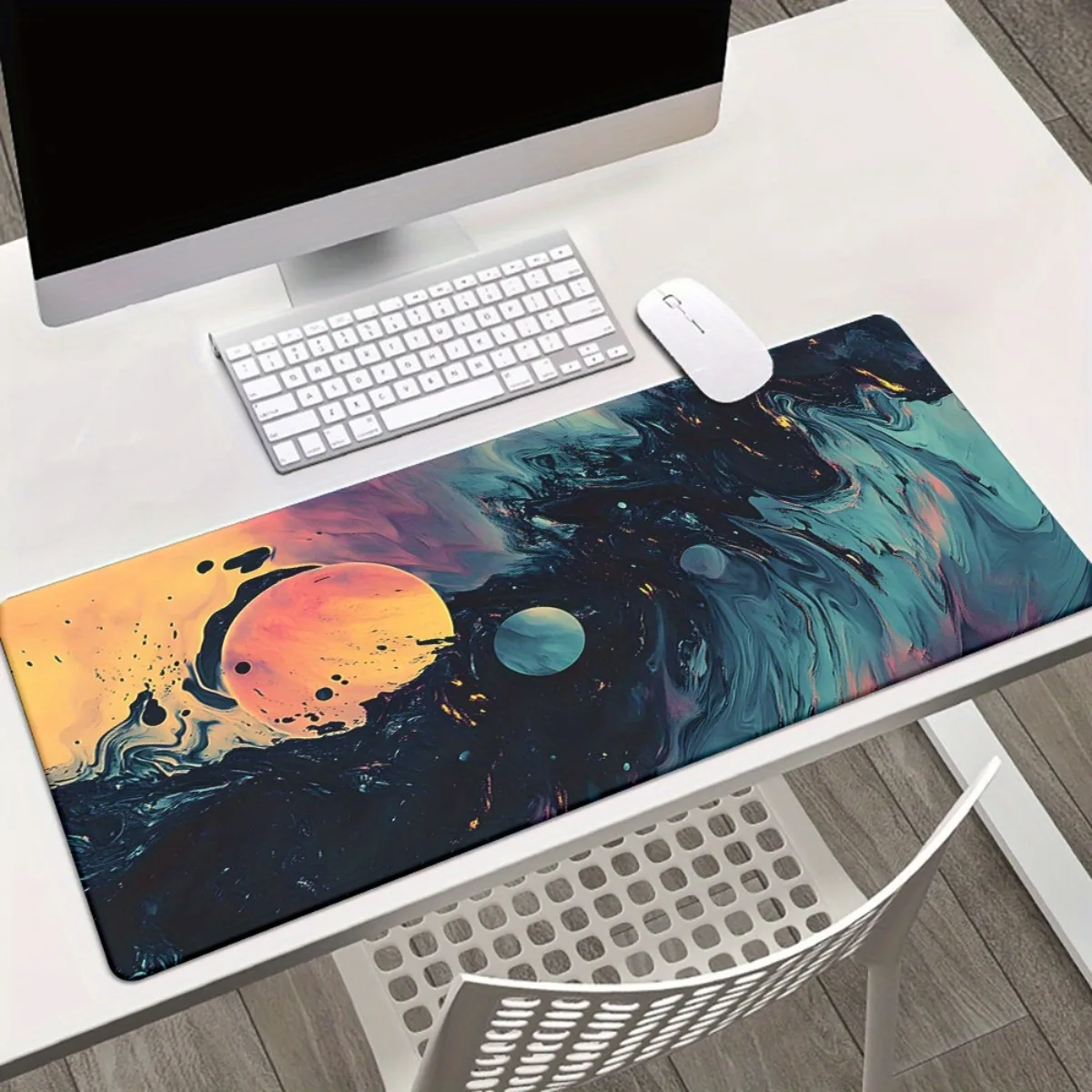 Art Pattern Rubber Mouse Mat N - Gaming Accessories Officeworks のレビューと価格