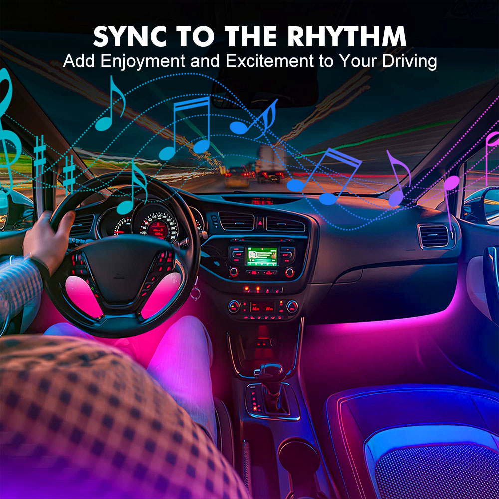 Neon LED Interior Car Light AP - Rgb Hub Sync のレビューと価格