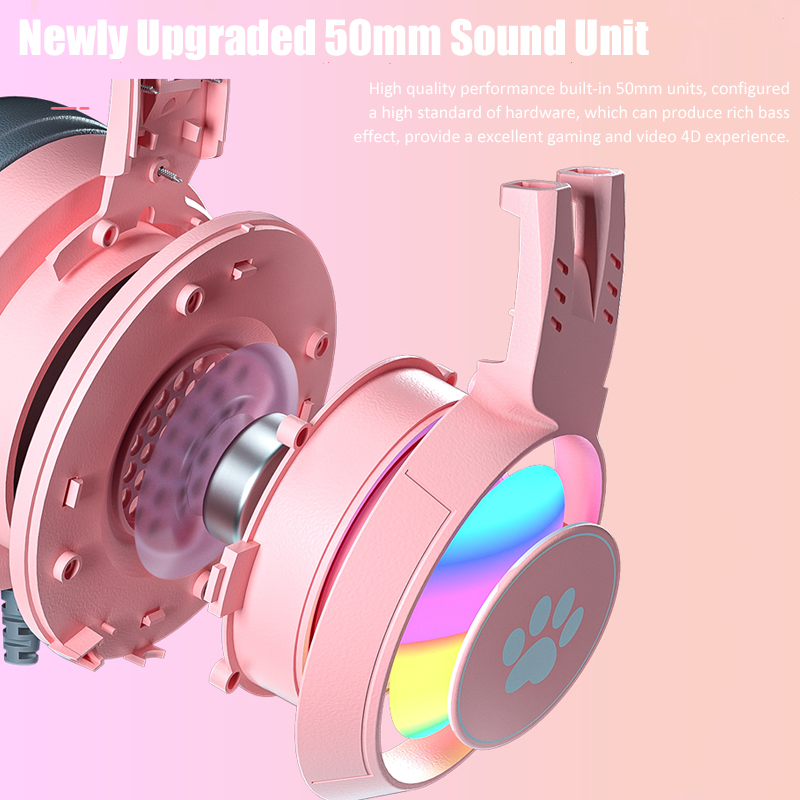Cute Cat Ear Gaming Headphones - Gaming Accessories Kids のレビューと価格