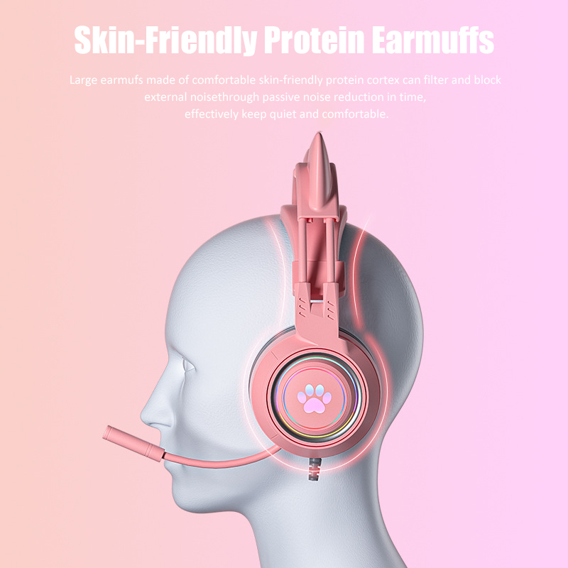 Cute Cat Ear Gaming Headphones - Gaming Accessories Kids のレビューと価格