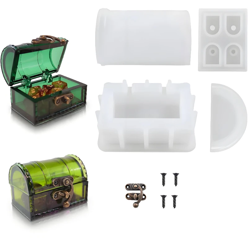 Dice Box Mold With Locking Cla - Gaming Accessories Storage のレビューと価格