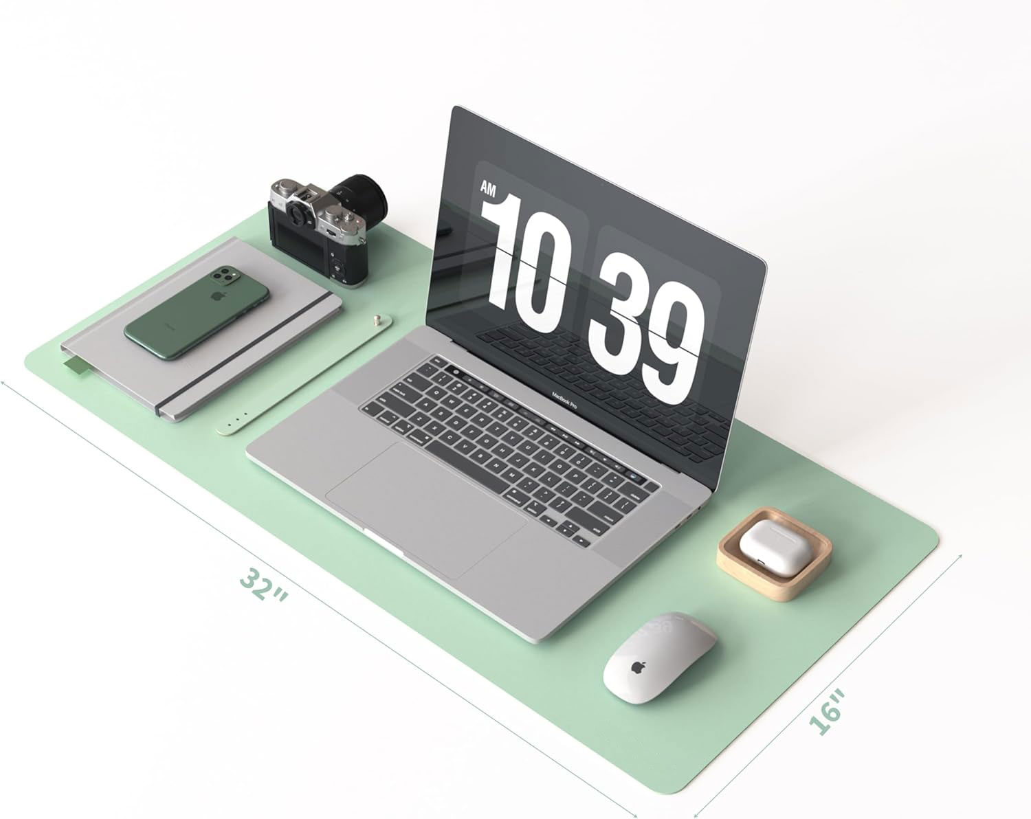PU Mouse Pad, Faux Leather Lar - Gaming Accessories Officeworks のレビューと価格