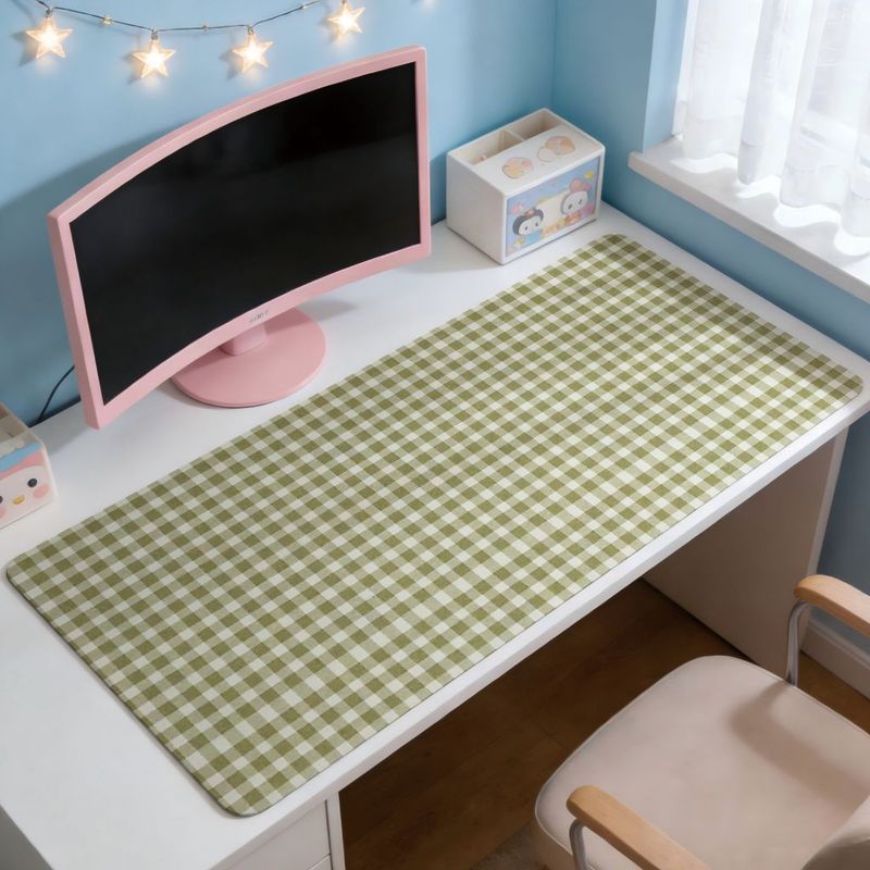 Olive Green Check Design Mouse - Gaming Accessories Officeworks のレビューと価格
